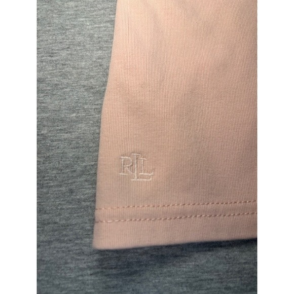LAUREN Ralph Lauren Womens Pink Boat Neck Cuffed Sleeve T Shirt Top XL - Picture 5 of 10
